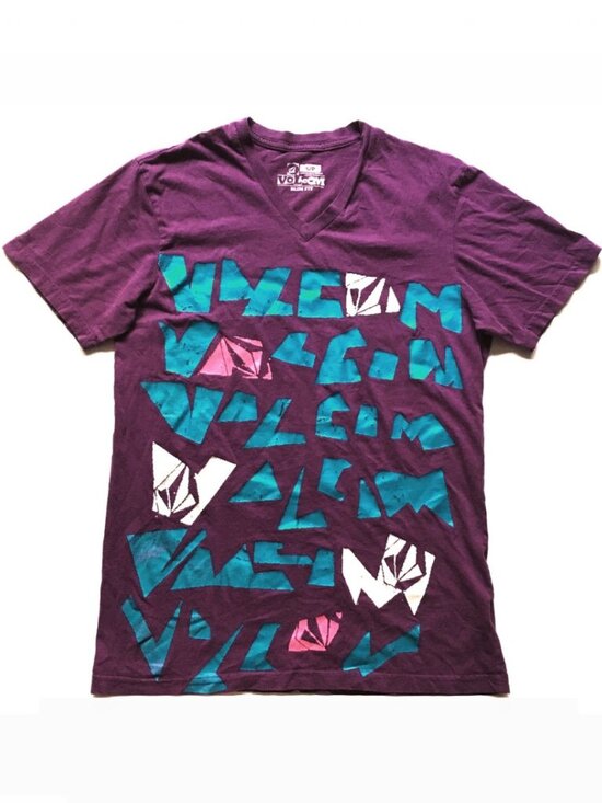 Volcom Tops - Volcom Purple Tee